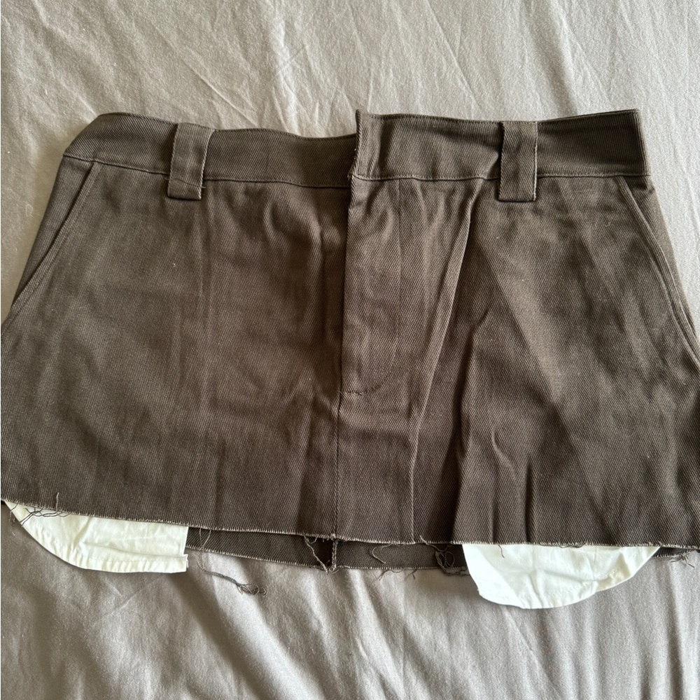 Cargo Mini Skirt